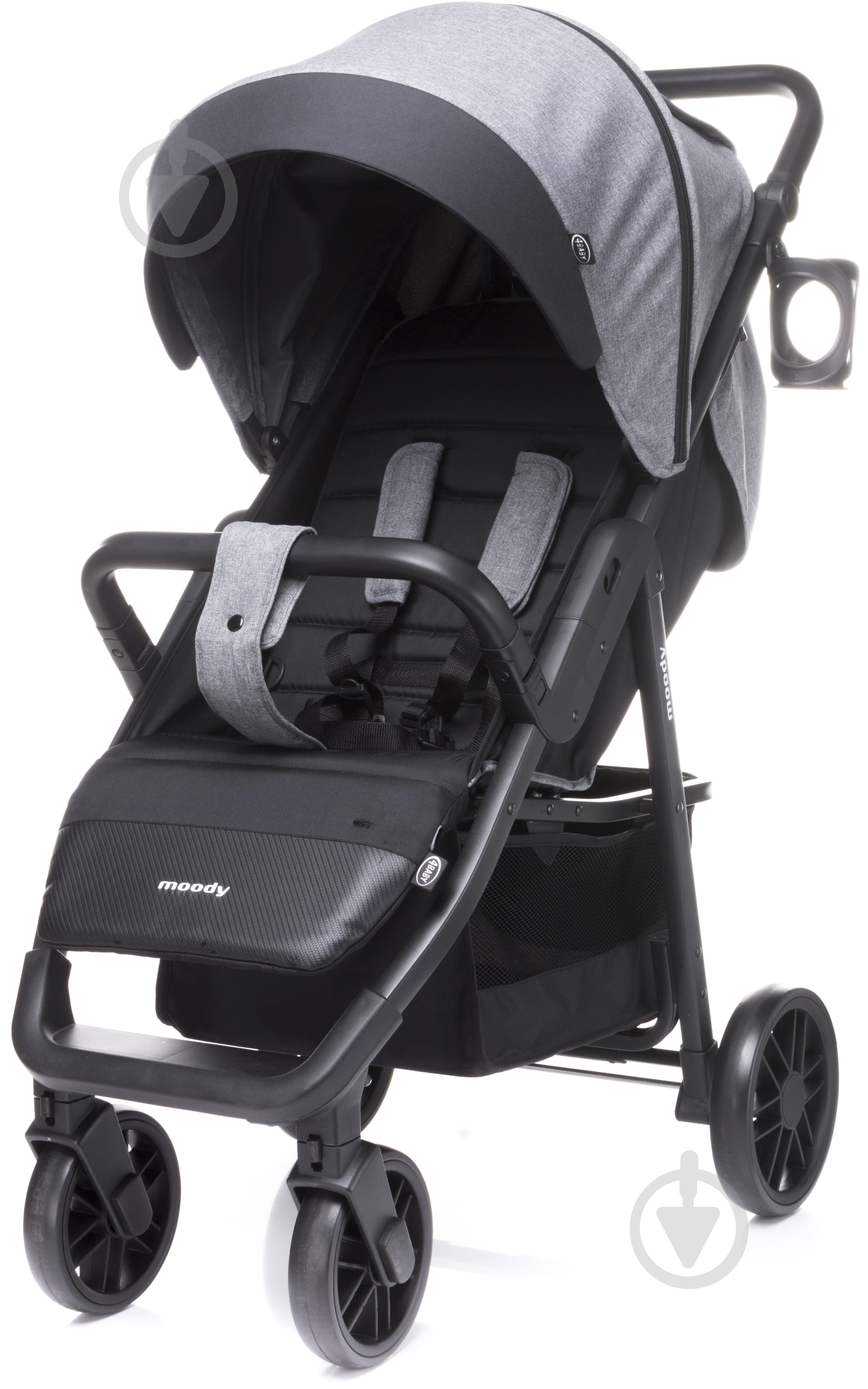 Коляска прогулочная 4Baby Moody grey - фото 1