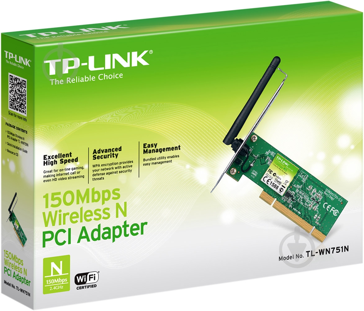 WiFi-адаптер TP-LINK TL-WN751N - фото 3