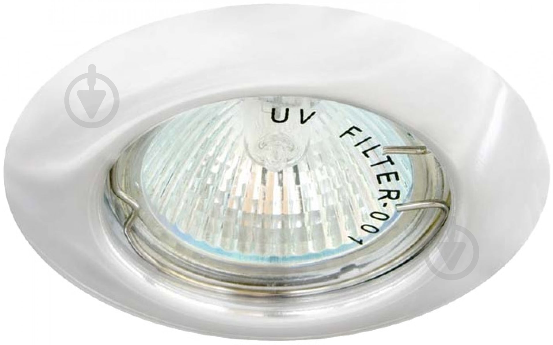 Светильник точечный LightMaster MR-16 GU5.3 белый CL110 біл. - фото 1
