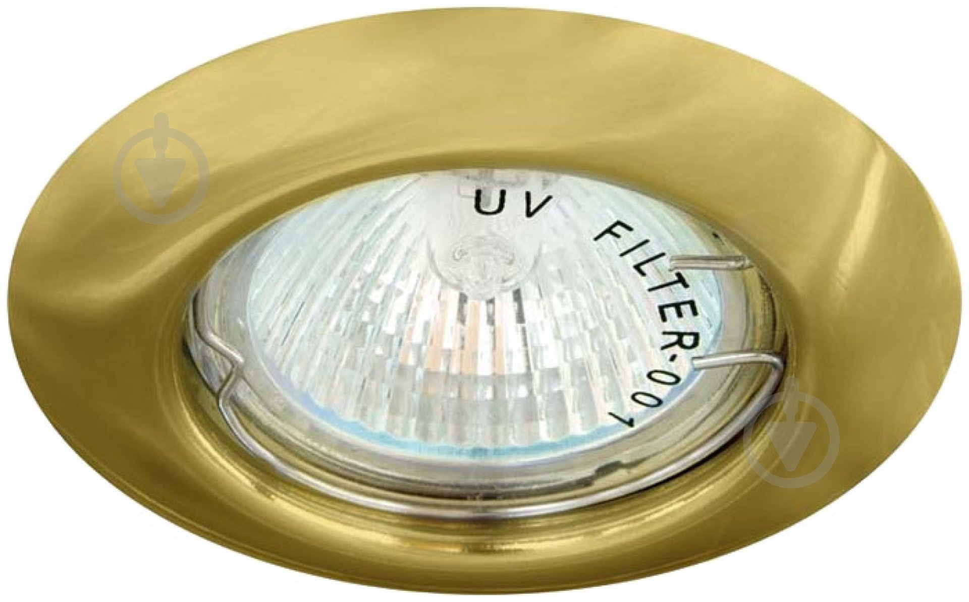 Светильник точечный LightMaster MR-16 GU5.3 золото CL110 зол. - фото 1