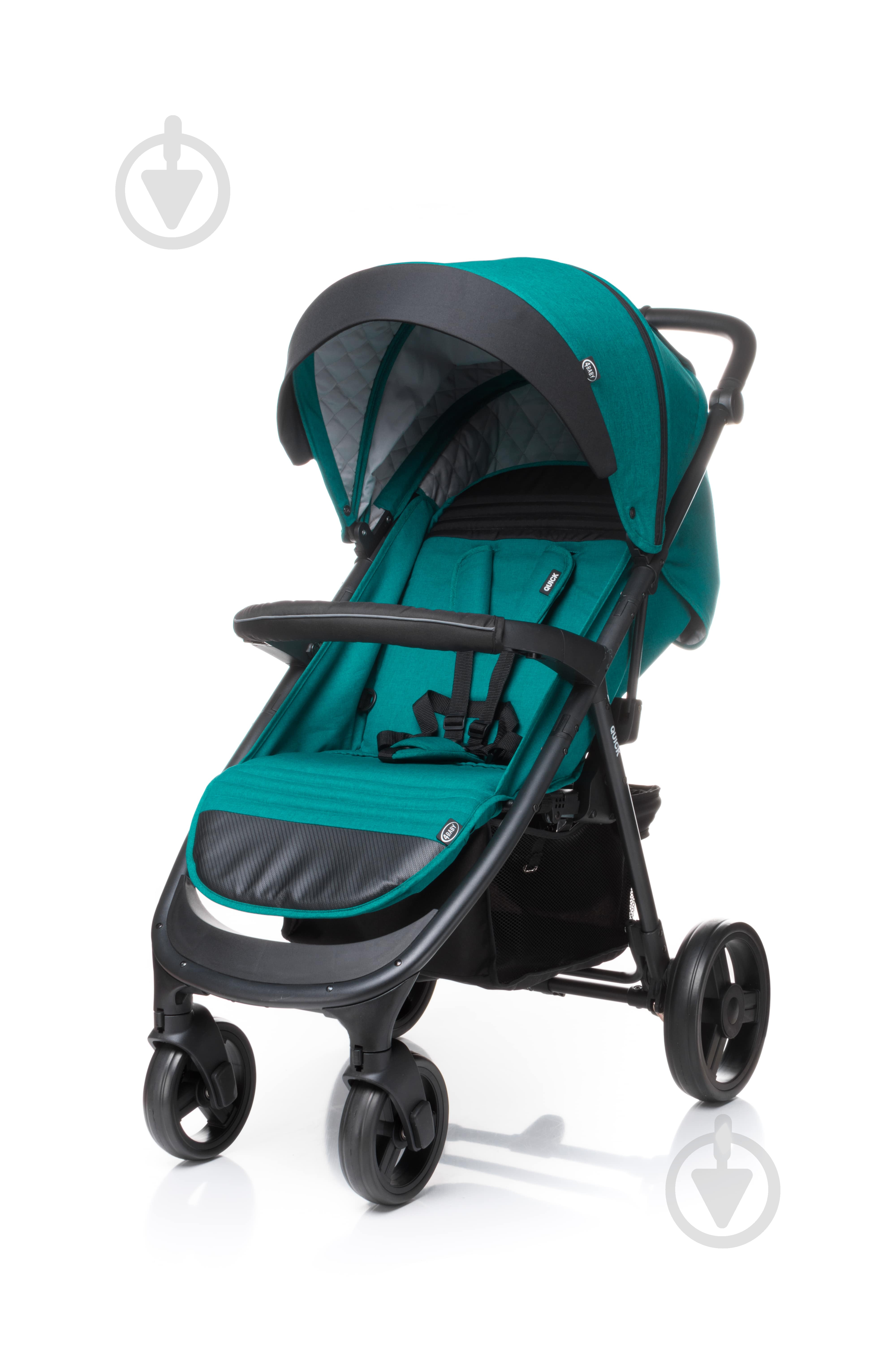 Коляска прогулочная 4Baby Quick dark turkus - фото 3