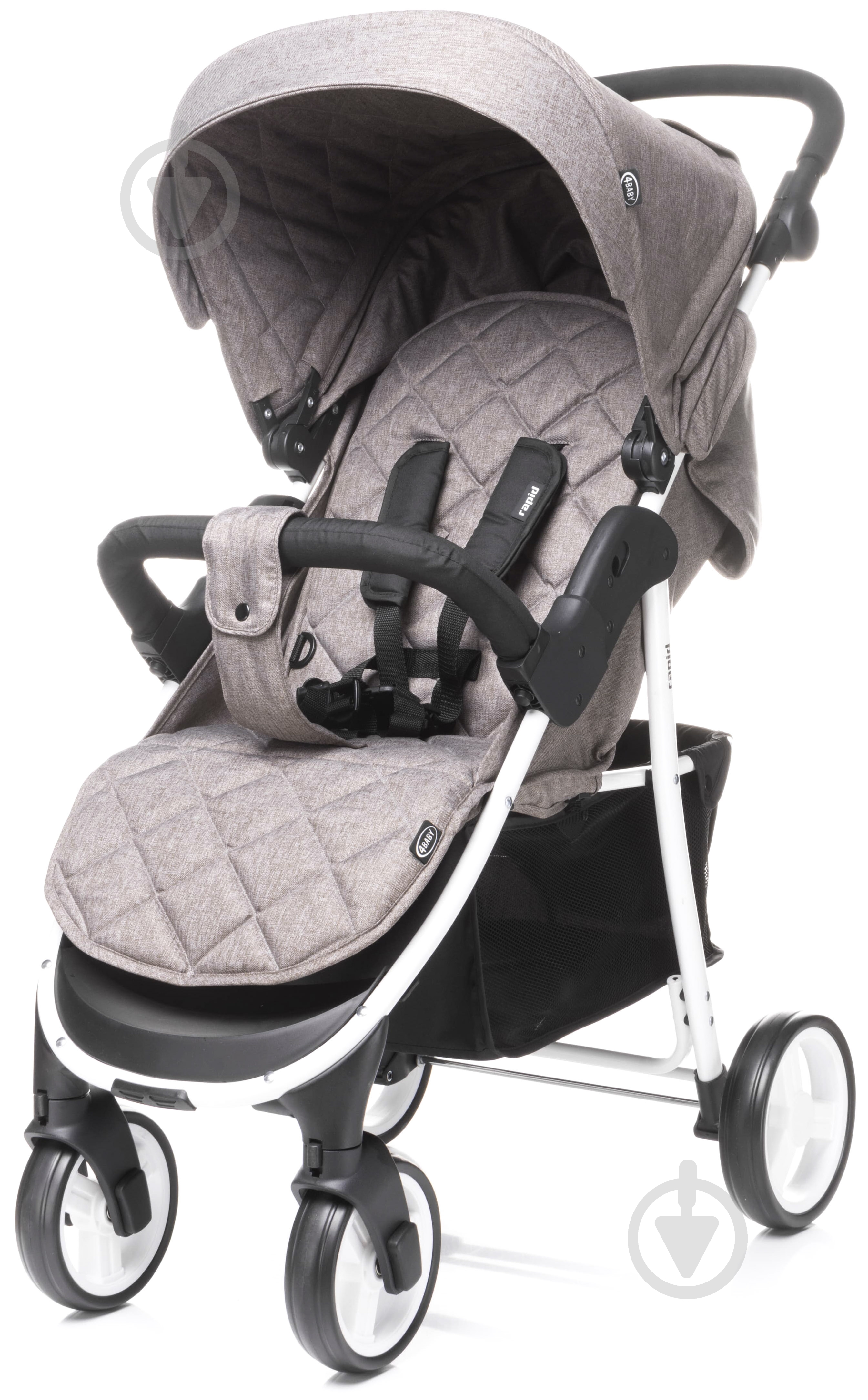 Коляска прогулочная 4Baby Rapid brown - фото 1