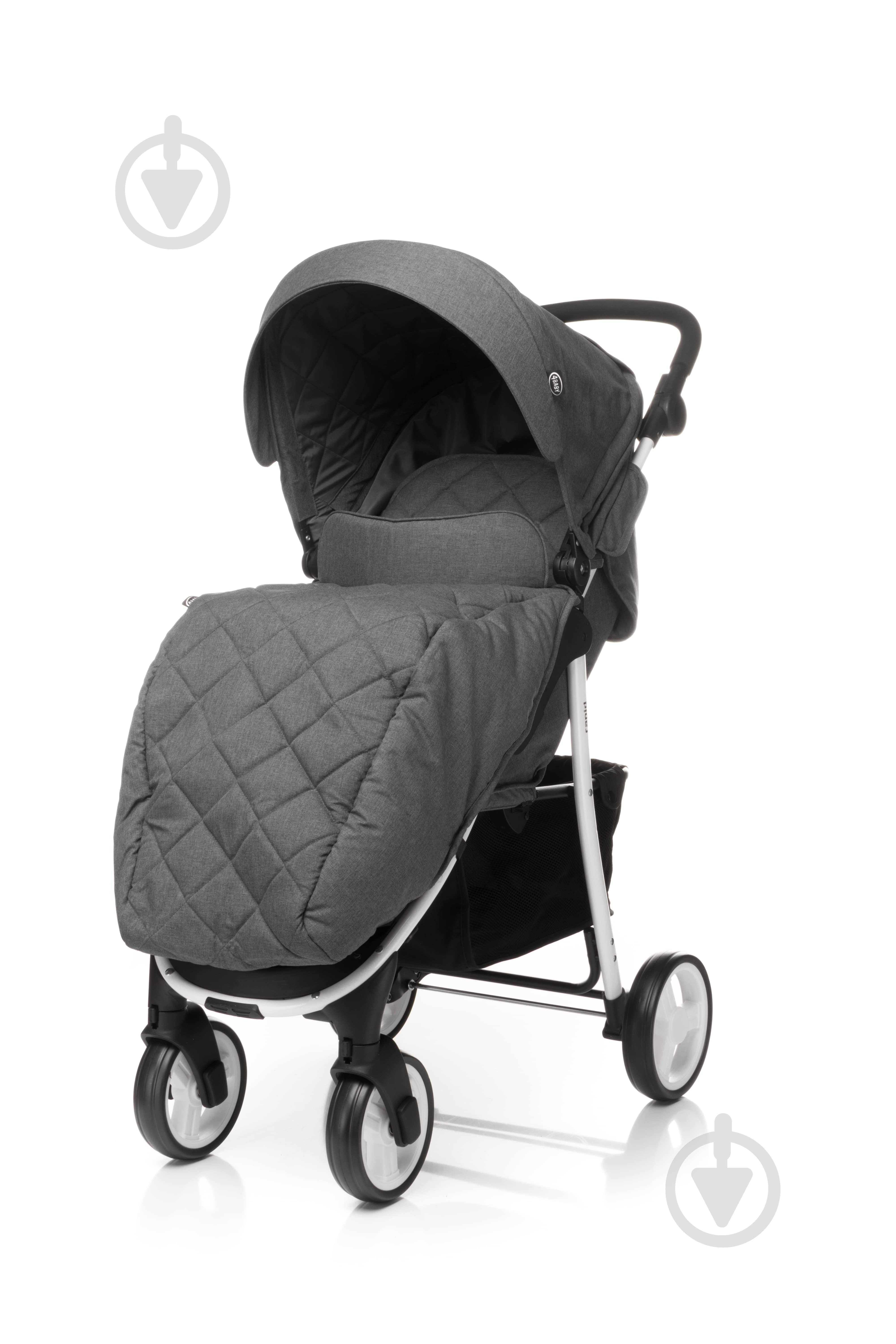 Коляска прогулочная 4Baby Rapid graphite - фото 2