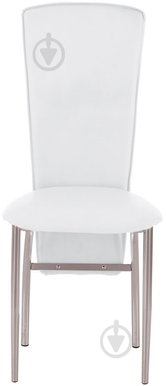Стілець обідній Nowy Styl AMELY CHROME (BOX-4) V-1 хром/білий - фото 2 Стілець обідній Nowy Styl AMELY CHROME (BOX-4) V-1 хром/білий - фото 2