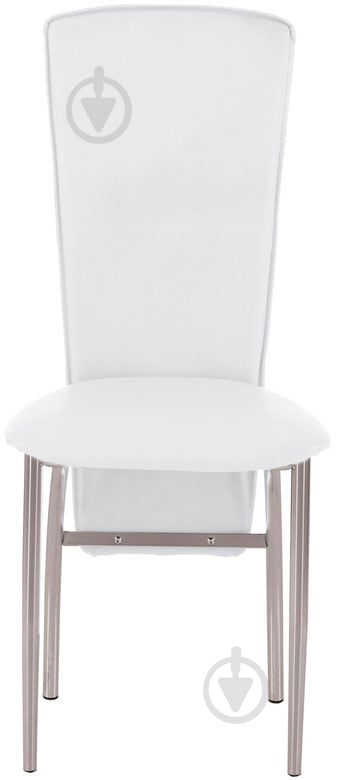 Стілець обідній Nowy Styl AMELY CHROME (BOX-2) V-1 хром/білий - фото 2