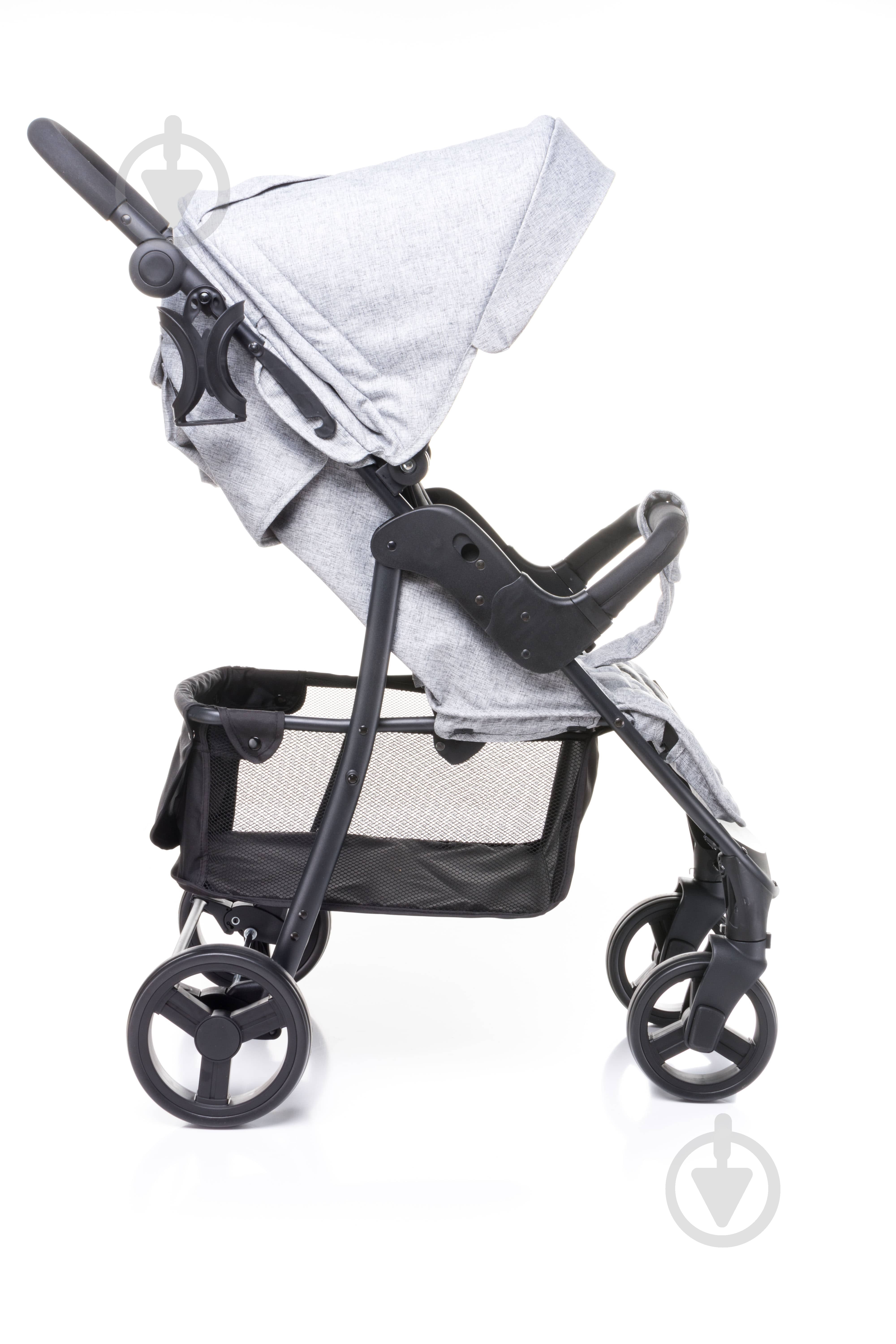 Коляска прогулочная 4Baby Rapid light grey - фото 3 Коляска прогулочная 4Baby Rapid light grey - фото 3