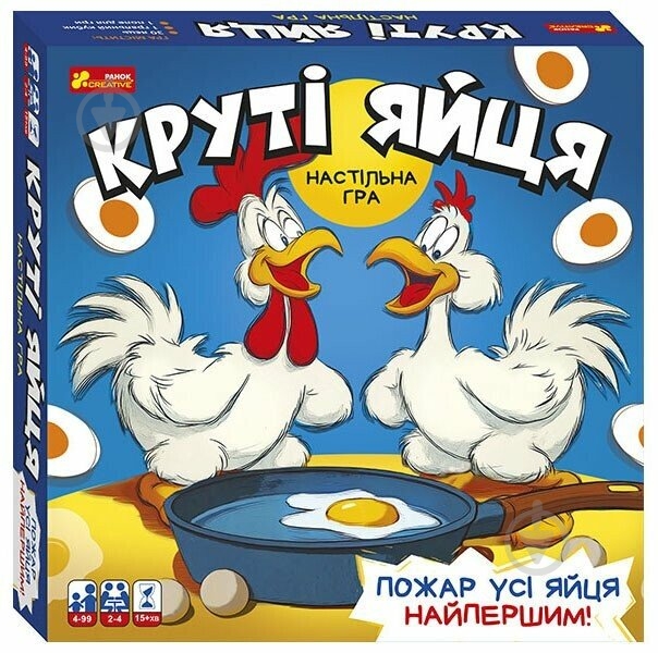 Игра настольная Ранок Крутые яйца 553670 - фото 1