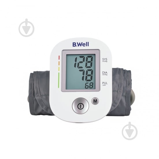 Тонометр електронний B.Well (манжета M-L з адаптером) PRO-35 - фото 2 Тонометр електронний B.Well (манжета M-L з адаптером) PRO-35 - фото 2