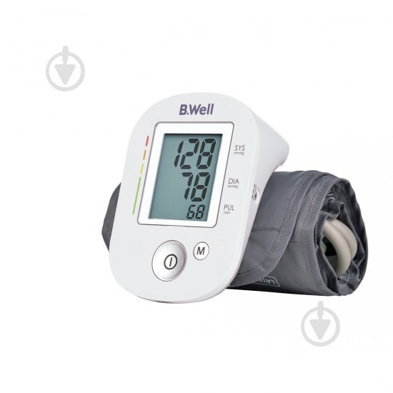 Тонометр електронний B.Well (манжета M-L з адаптером) PRO-35 - фото 3 Тонометр електронний B.Well (манжета M-L з адаптером) PRO-35 - фото 3