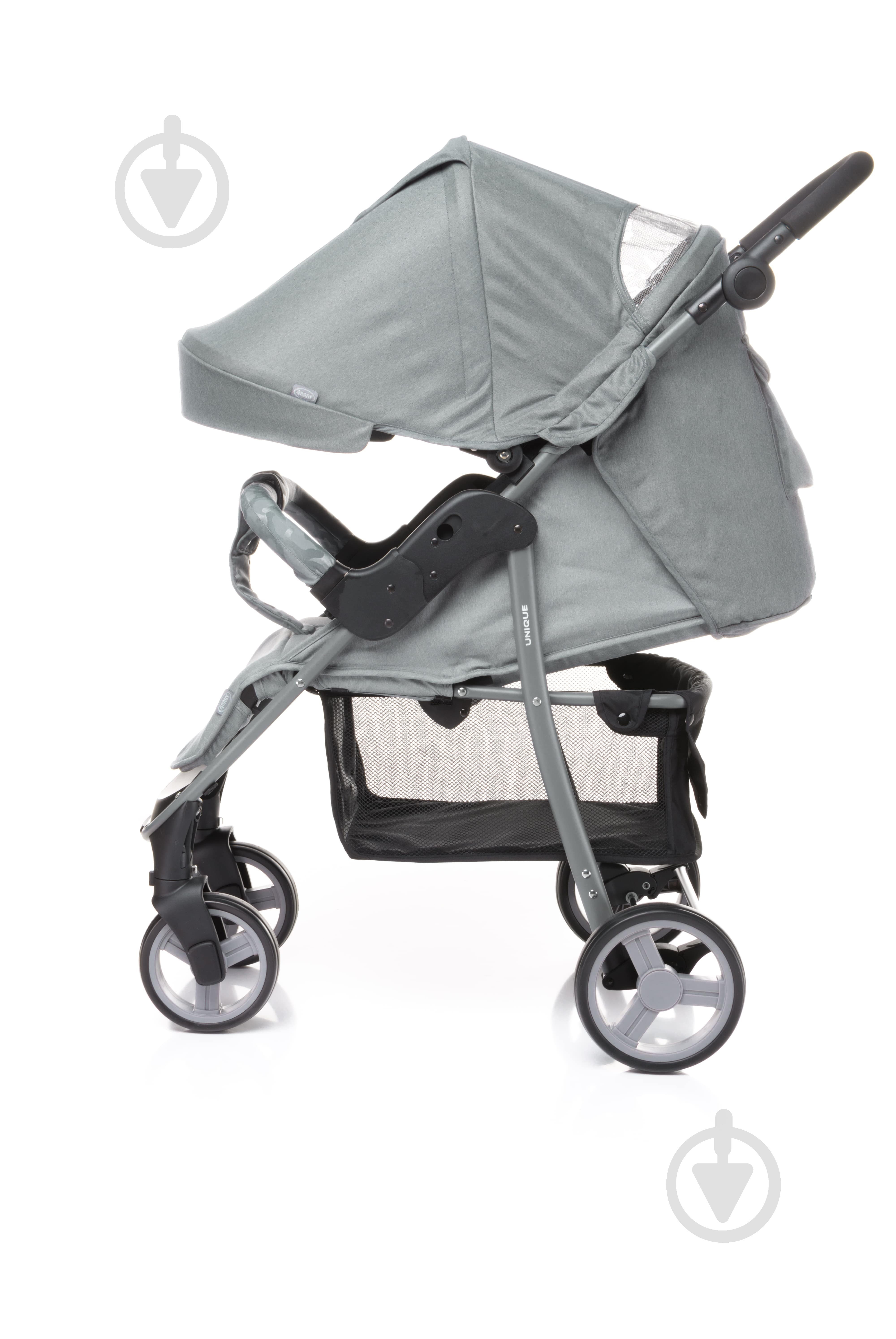 Коляска прогулочная 4Baby Rapid Unique grey - фото 3