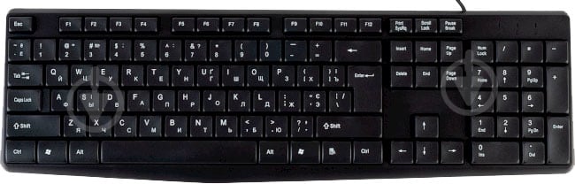 Клавиатура Cobra (OK-104) black - фото 1