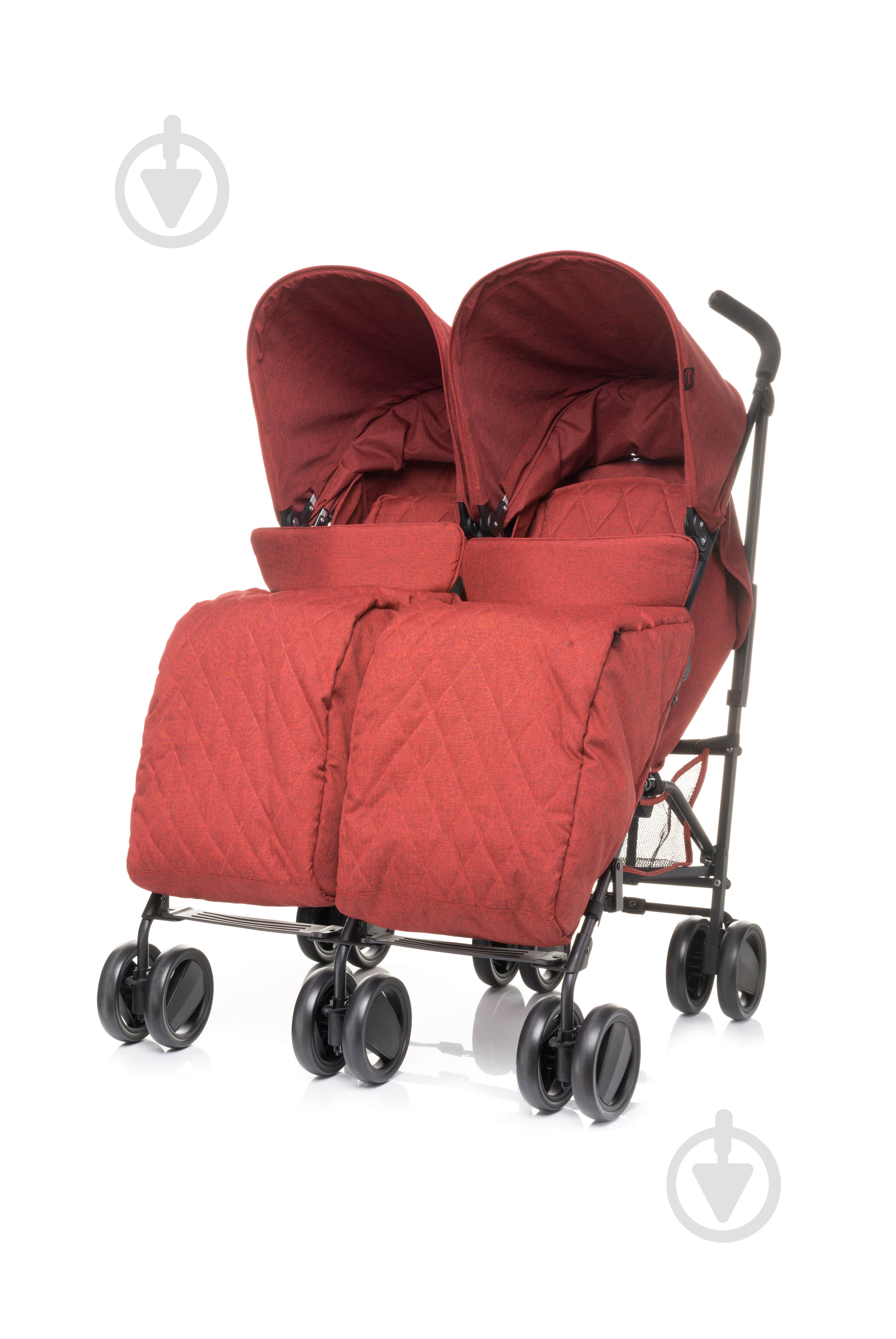 Коляска для двойни 4Baby Twins red - фото 4