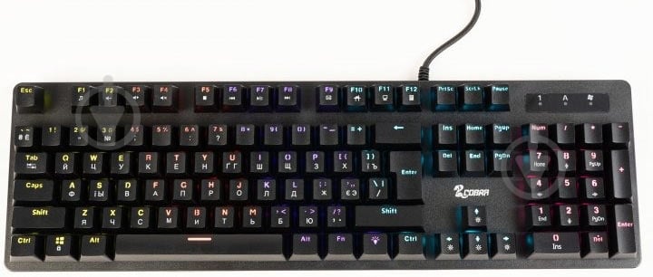 Клавиатура Cobra (MK-101) black - фото 1 Клавиатура Cobra (MK-101) black - фото 1