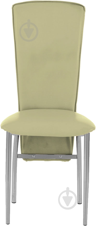 Стілець обідній Nowy Styl AMELY CHROME (BOX)(IT) V-47 хром/оливковий - фото 2