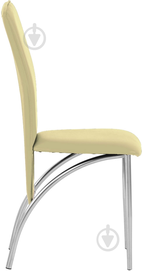 Стілець обідній Nowy Styl AMELY CHROME (BOX)(IT) V-47 хром/оливковий - фото 3