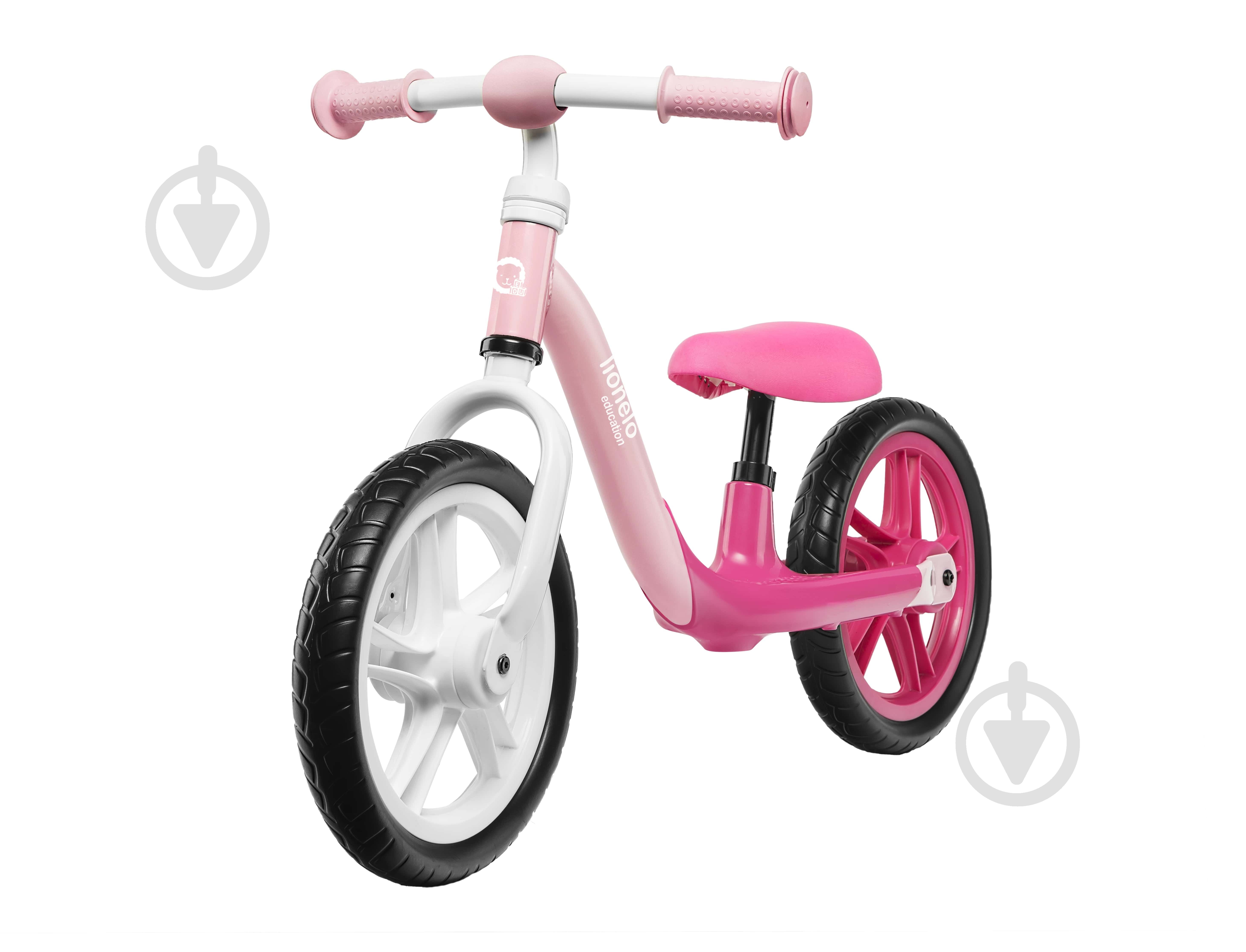 Беговел Lionelo Alex bubblegum белый с розовым LO.AL01 - фото 1 Беговел Lionelo Alex bubblegum белый с розовым LO.AL01 - фото 1