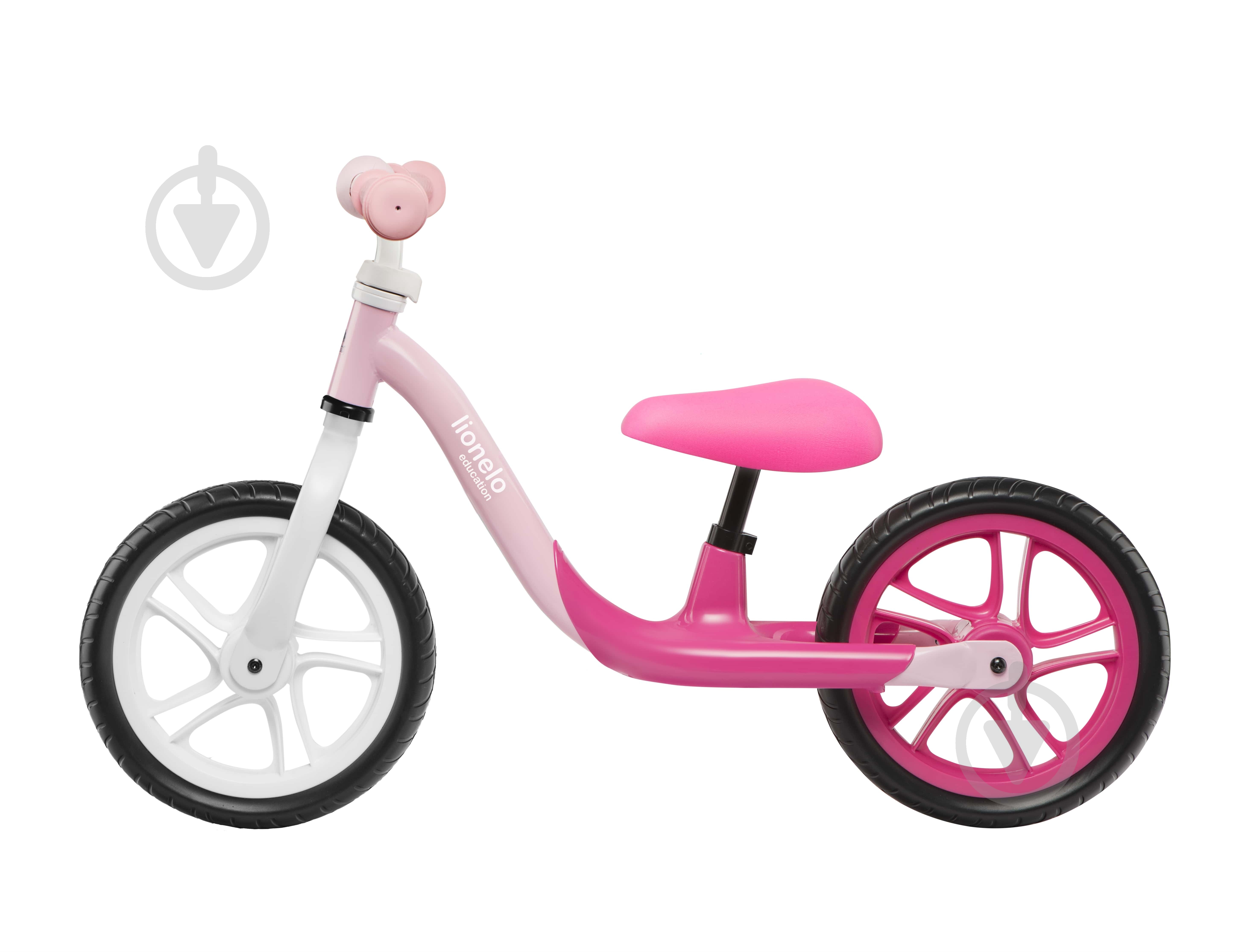 Беговел Lionelo Alex bubblegum белый с розовым LO.AL01 - фото 4 Беговел Lionelo Alex bubblegum белый с розовым LO.AL01 - фото 4