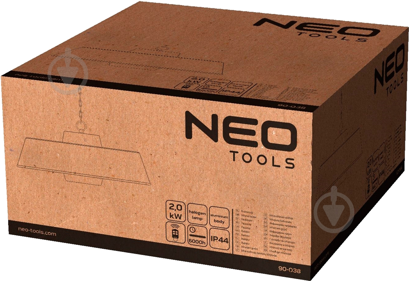 Инфракрасный обогреватель NEO tools 90-038 - фото 8