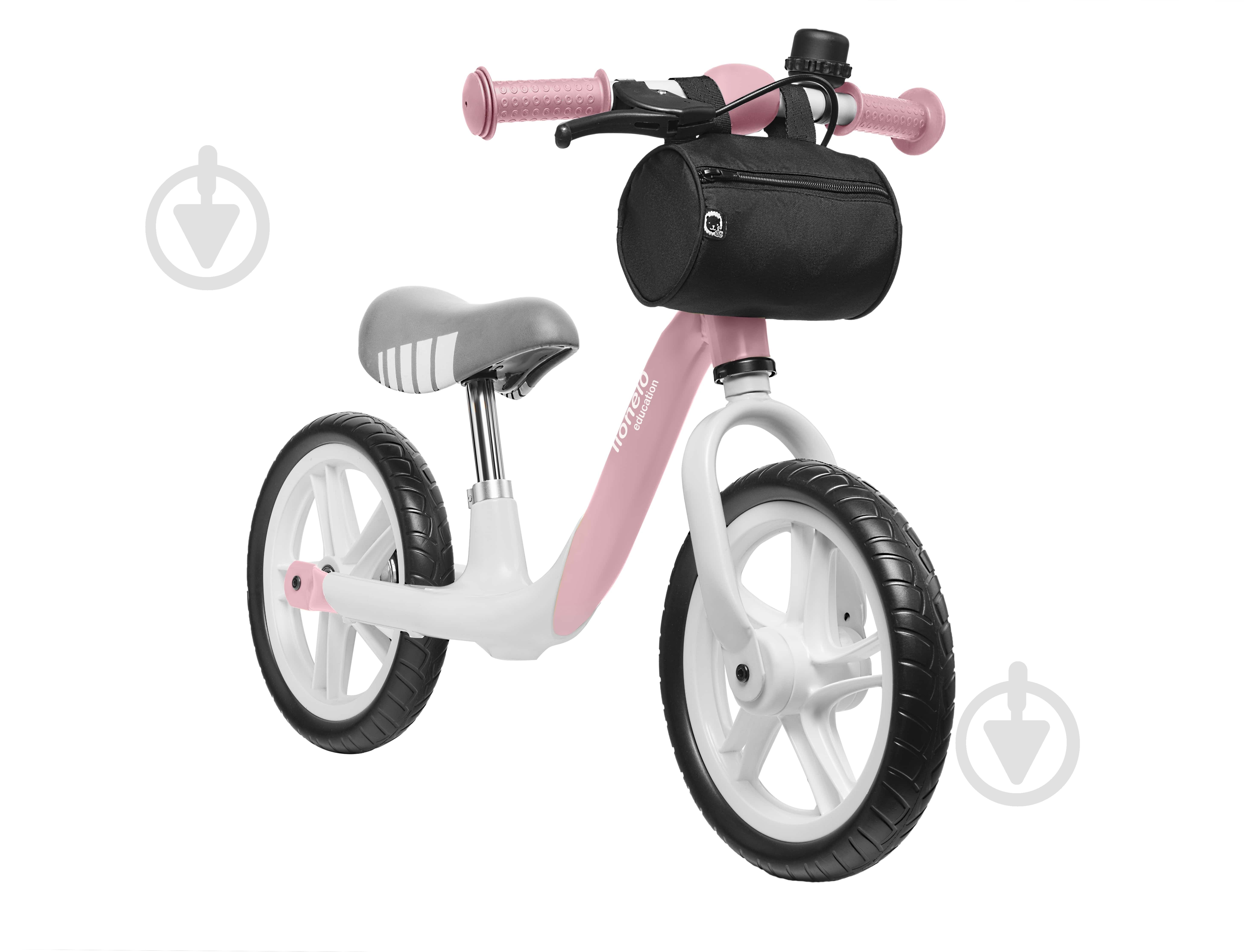 Беговел Lionelo Arie белый с розовым LO.AR01 - фото 1