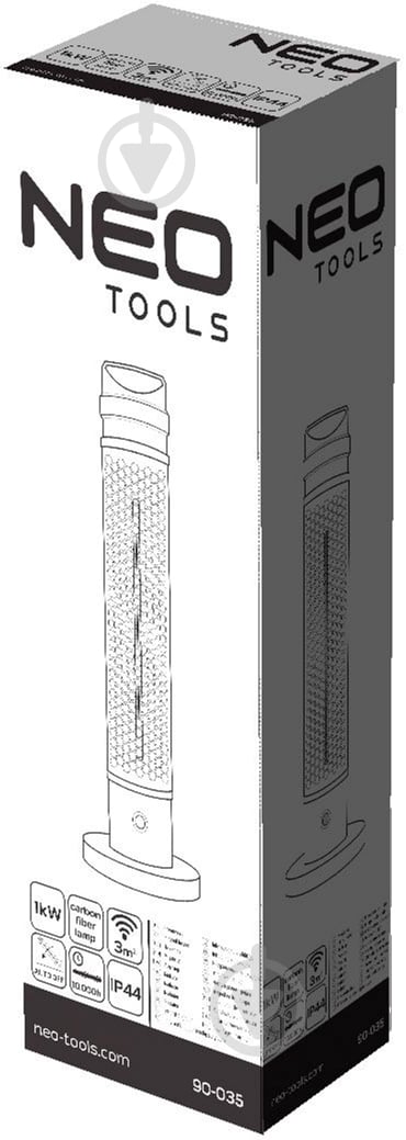 Инфракрасный обогреватель NEO tools 90-035 - фото 5