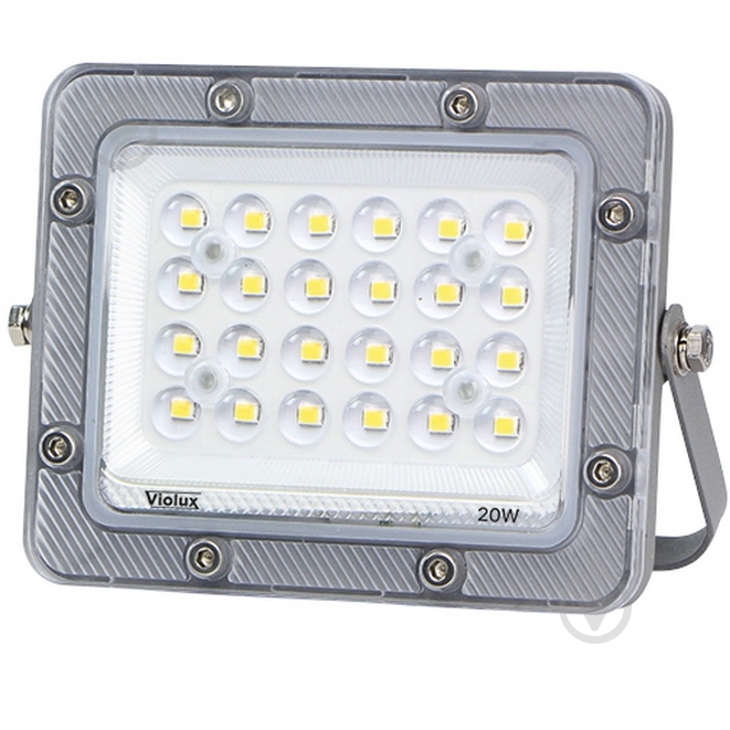 Прожектор світлодіодний Violux CARBON 20 Вт IP65 сірий 400142 - фото 1 Прожектор світлодіодний Violux CARBON 20 Вт IP65 сірий 400142 - фото 1