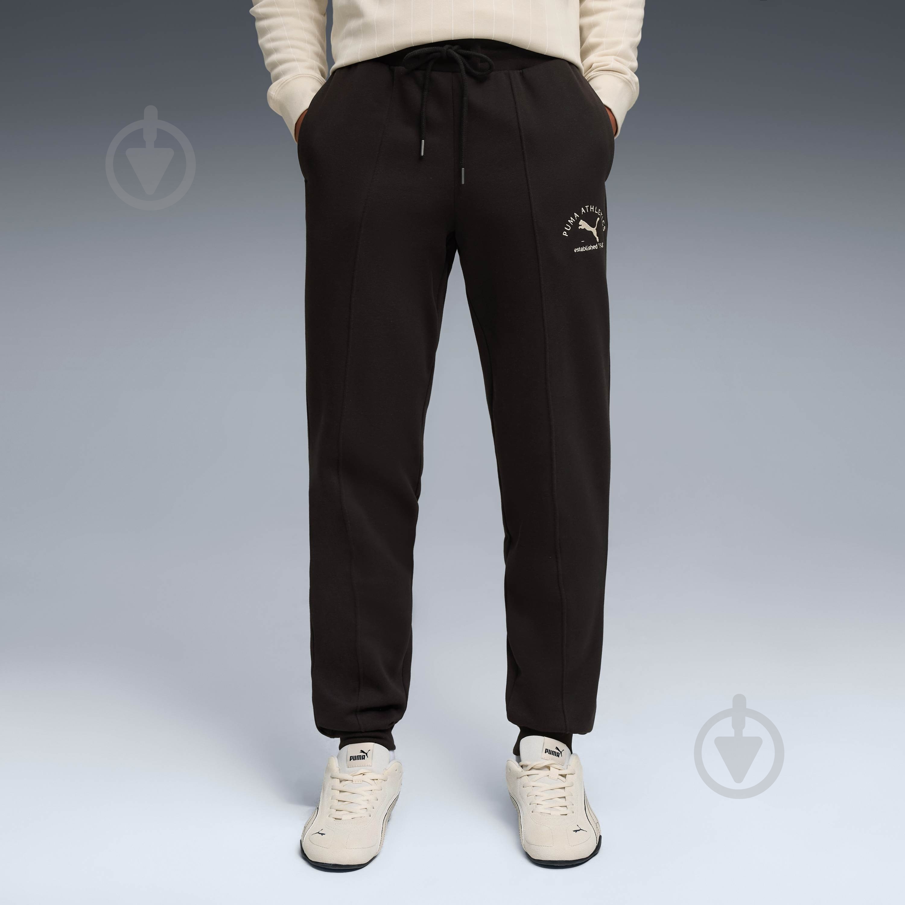 Штани Puma PUMA CLASS Better Sweatpants FL cl 68825001 р. XL чорний - фото 1
