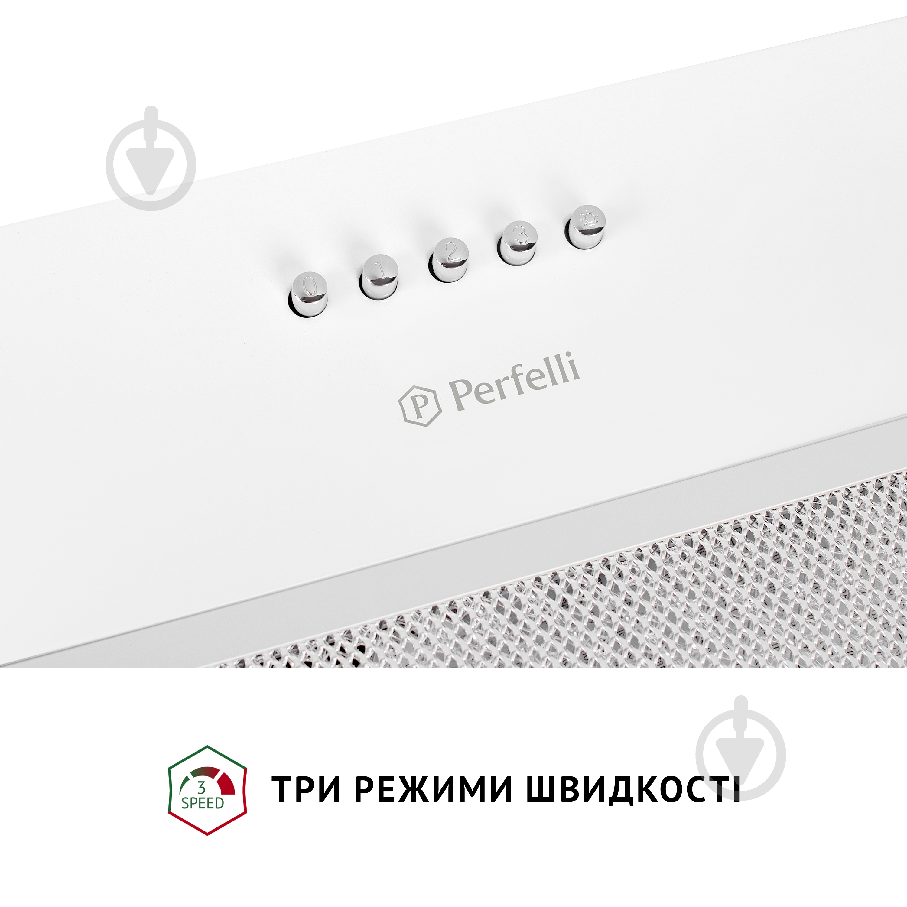 Витяжка Perfelli BI 5022 WH LED повновбудовувана - фото 5