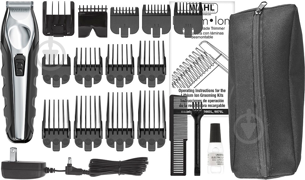 Триммер WAHL Ergonomic Total Grooming Kit 09888-1216 - фото 5 Триммер WAHL Ergonomic Total Grooming Kit 09888-1216 - фото 5