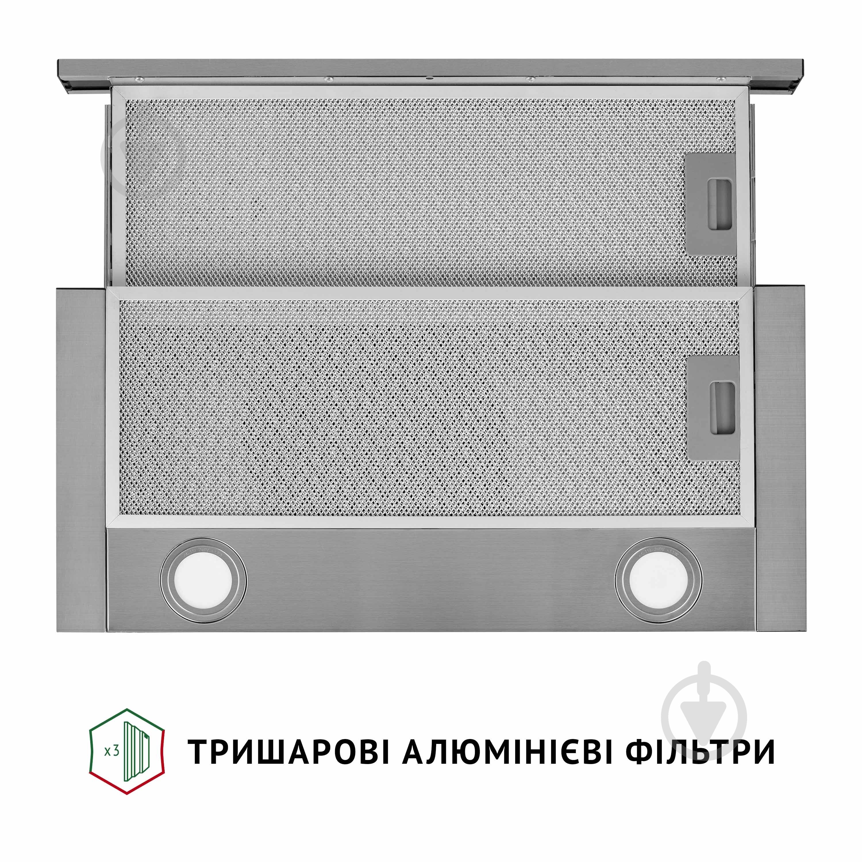 Витяжка Perfelli TL 602 I LED телескопічна - фото 7