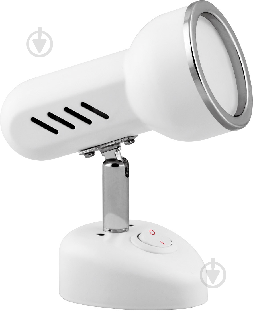 Спот LightMaster із вимикачем RAD S-S MR16 1xG5.3 білий - фото 1