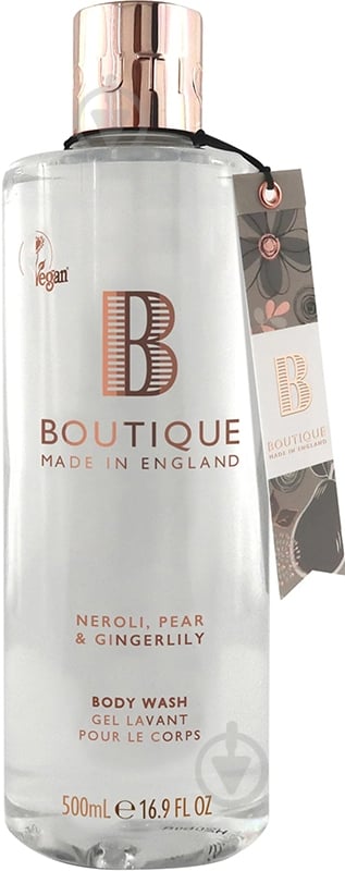 Гель для душа BOUTIQUE Neroli Pear & Gingerlily 500 мл - фото 1