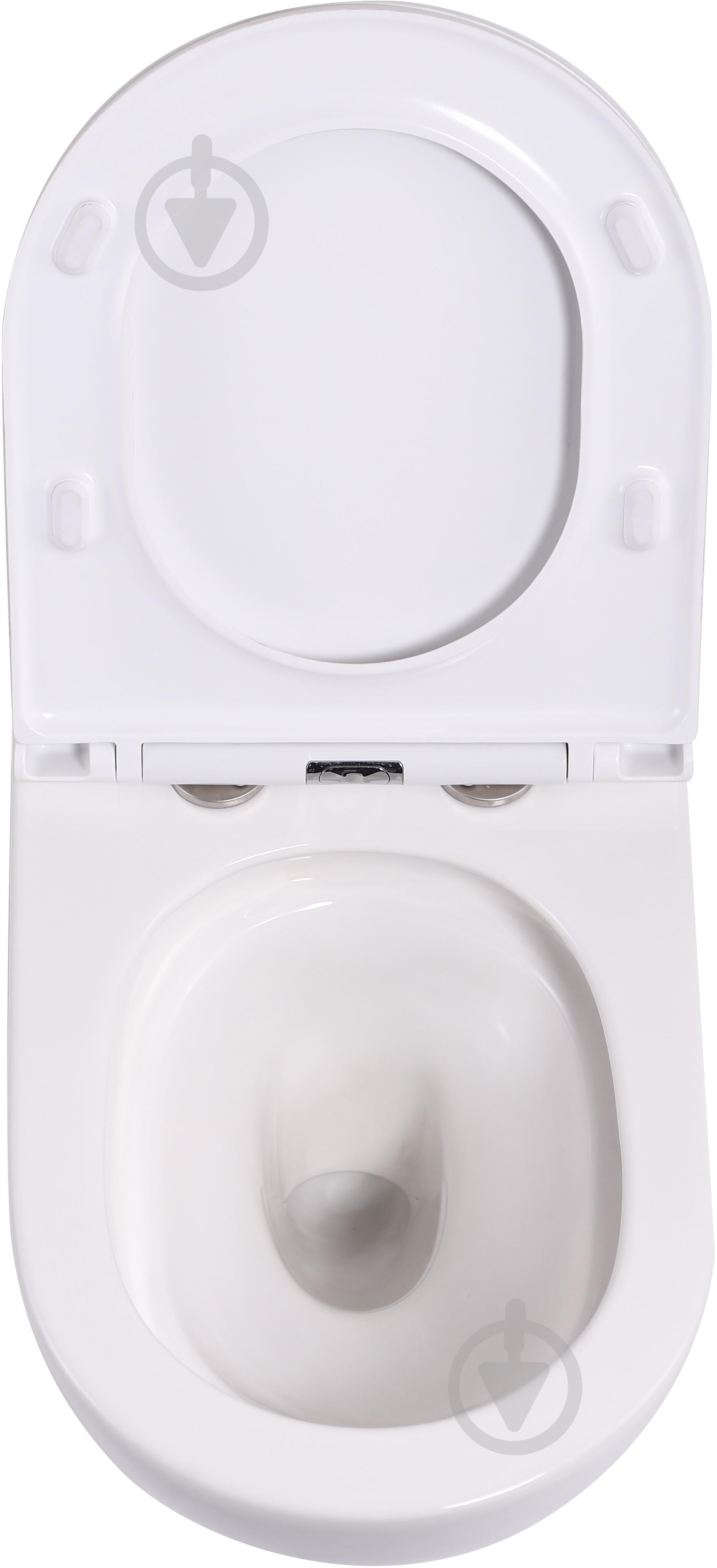 Унитаз подвесной ScandiSPA JORD NEW TORNADO сиденье Duroplast SLIM soft-close - фото 6