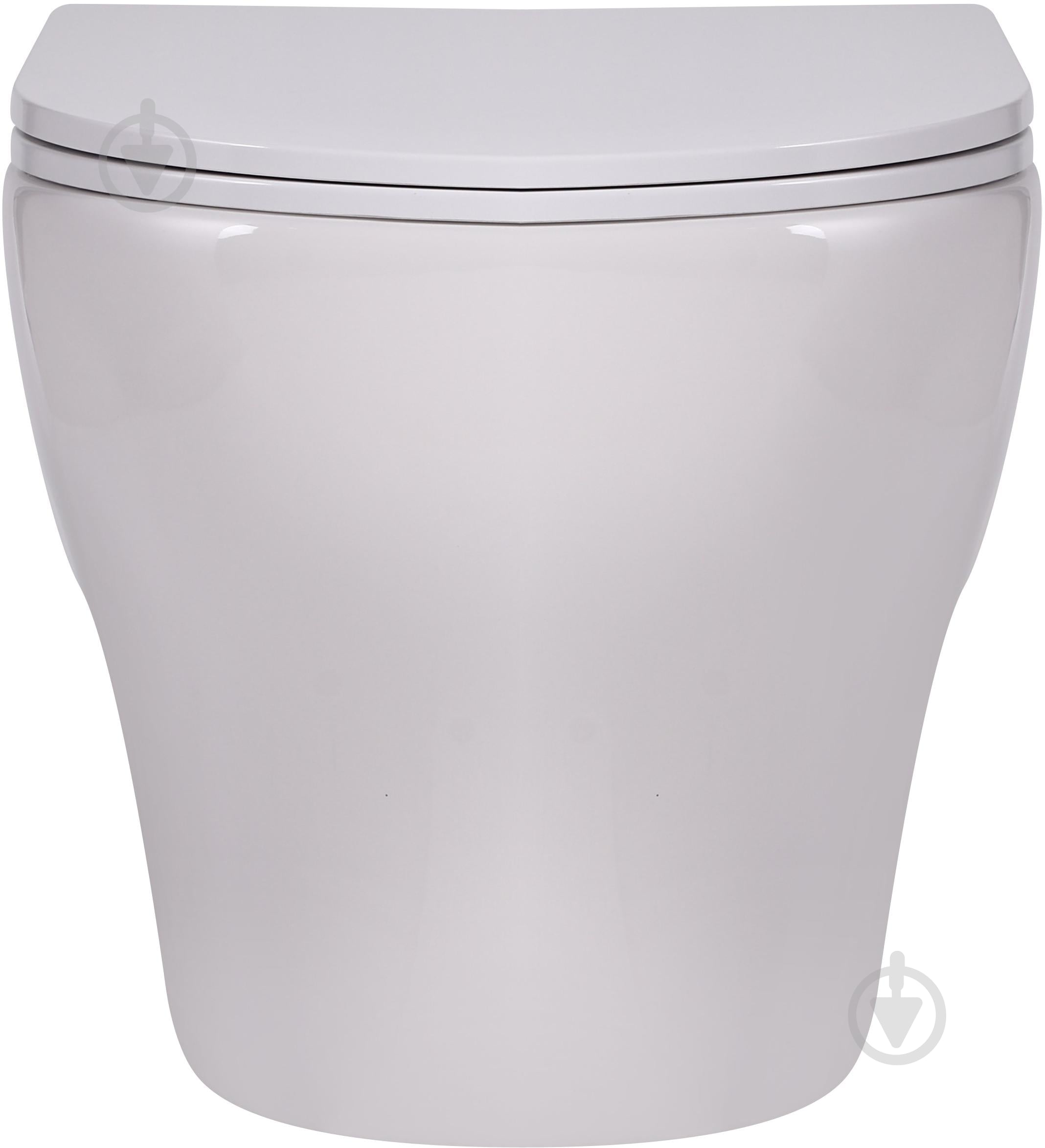 Унитаз подвесной ScandiSPA JORD NEW TORNADO сиденье Duroplast SLIM soft-close - фото 4