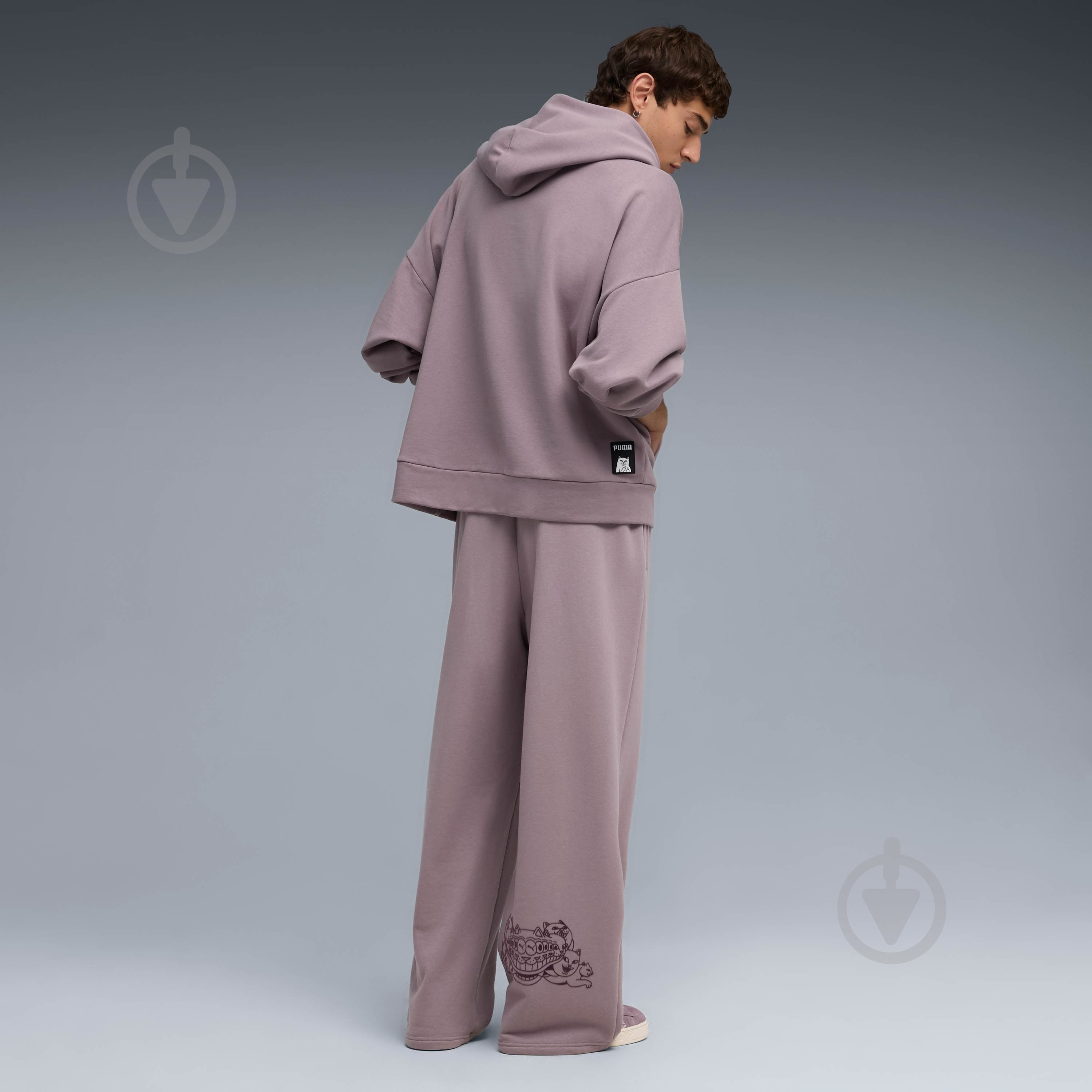 Брюки Puma PUMA X RIPNDIP Oversized Wide Sweatpants TR op 63241664 р. M серый - фото 5