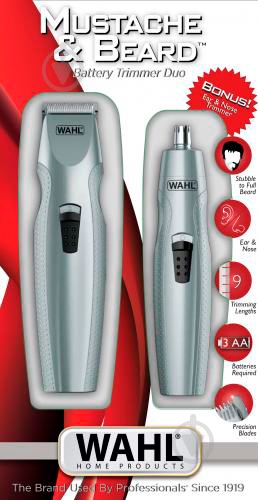 Набір для підстригання WAHL Mustache & Beard Combo 05606-308 - фото 3 Набір для підстригання WAHL Mustache & Beard Combo 05606-308 - фото 3