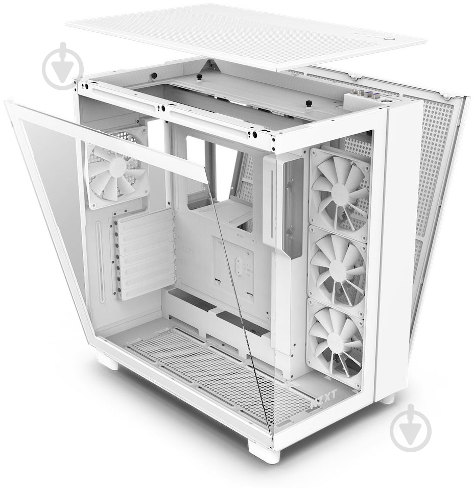 Корпус NZXT H9 Flow White (CM-H91FW-01) без БП - фото 3