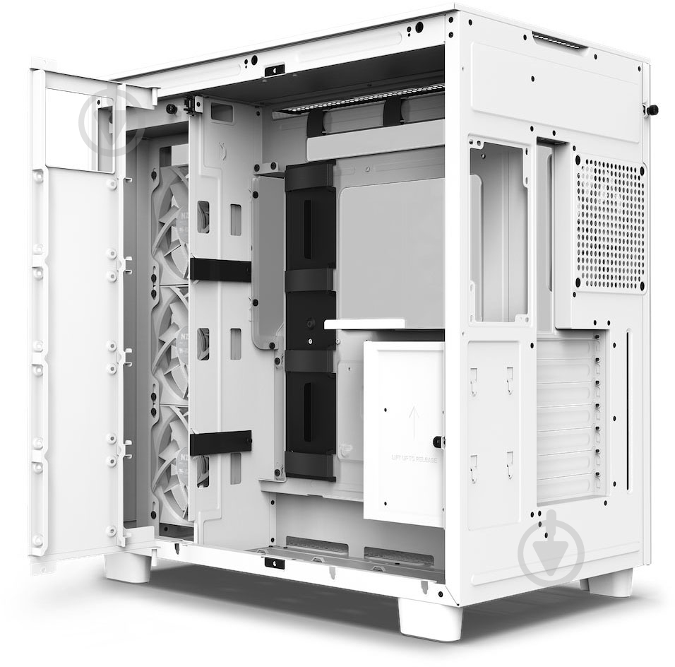 Корпус NZXT H9 Flow White (CM-H91FW-01) без БП - фото 6