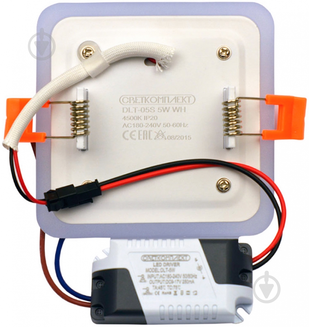 Светильник точечный Светкомплект DLT-05S 5 Вт 4500 К белый матовый - фото 2