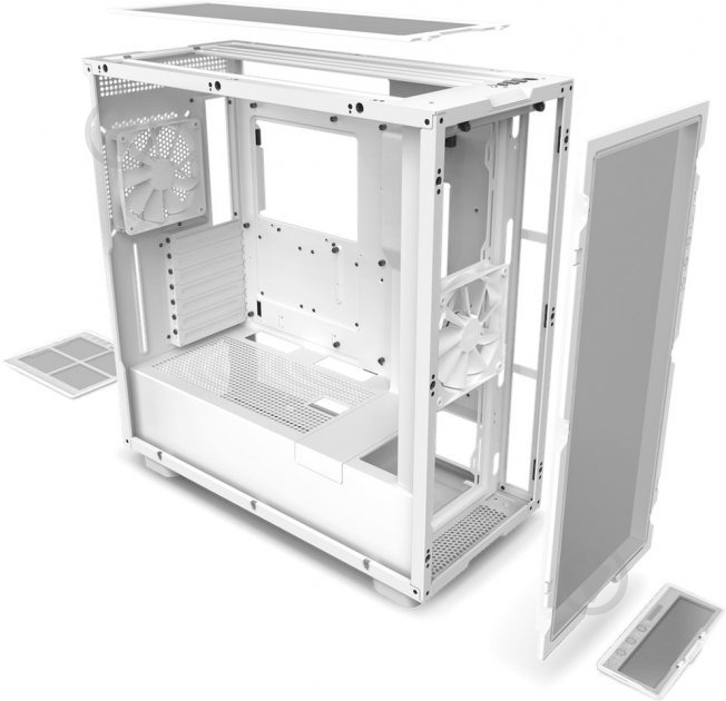 Корпус NZXT H7 Flow White (CM-H71FW-01) без БП - фото 5