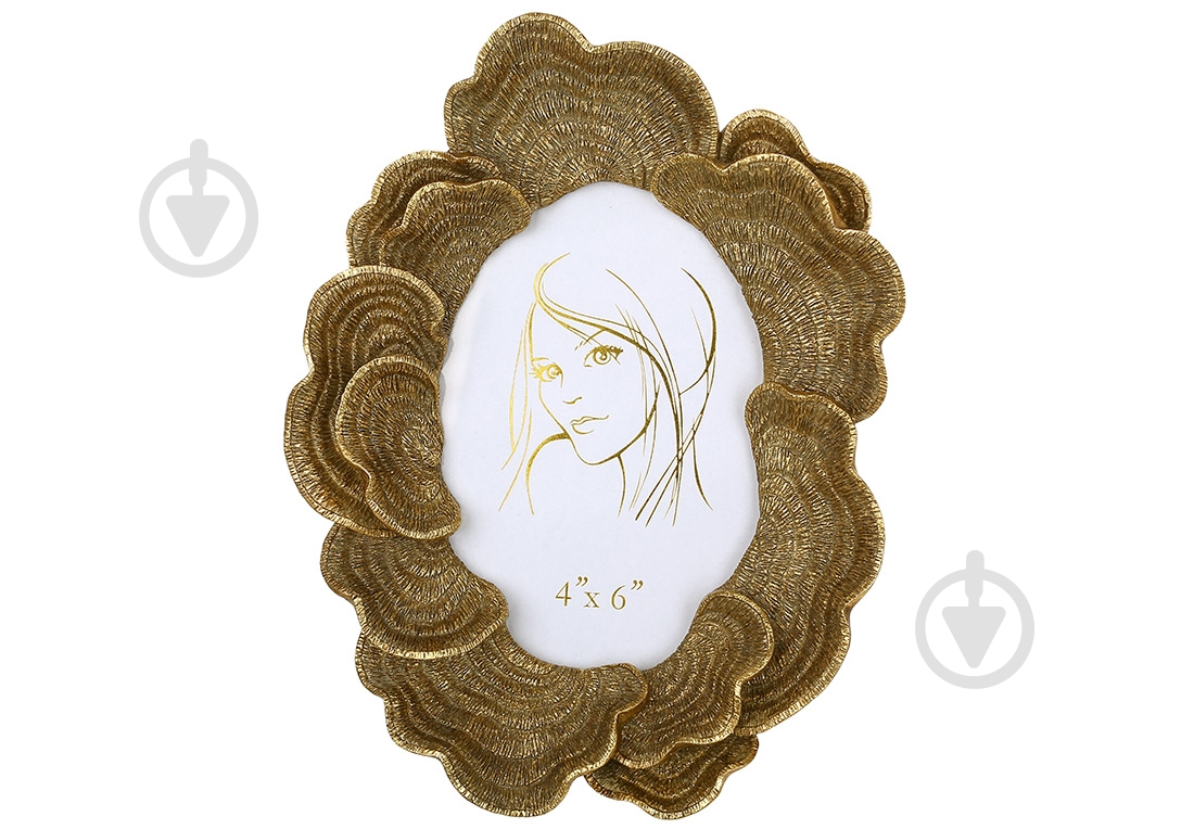 Рамка для фото BonaDi 1 фото 10x15 см золото - фото 1