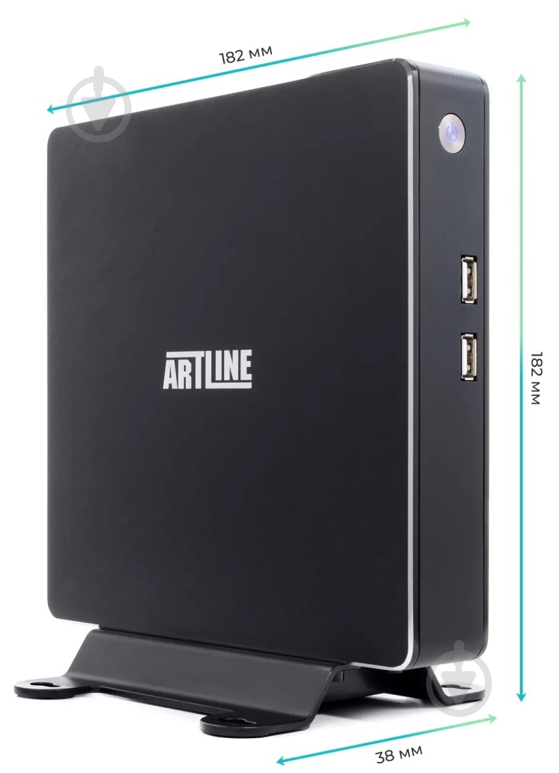 Неттоп Artline Business B16 (B16v43Win) black - фото 10