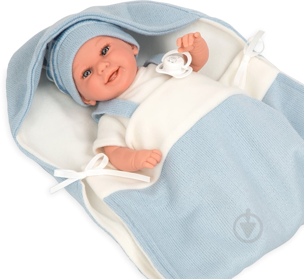 Кукла Arias Elegance 35 см голубой 60751 - фото 2