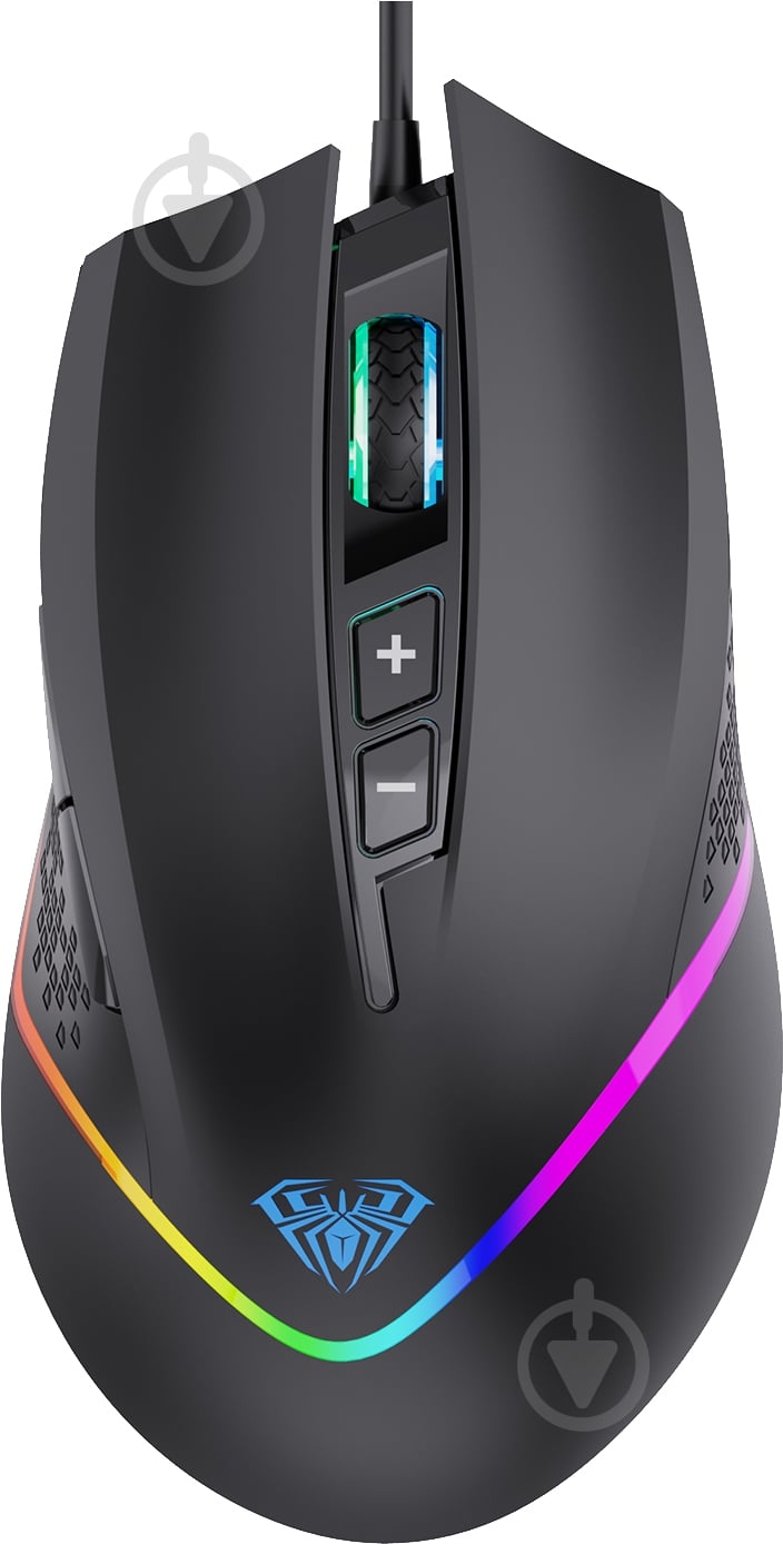 Мышь Aula игровая проводная F805 Wired gaming mouse with 7 keys black (6948391212906) - фото 1 Мышь Aula игровая проводная F805 Wired gaming mouse with 7 keys black (6948391212906) - фото 1