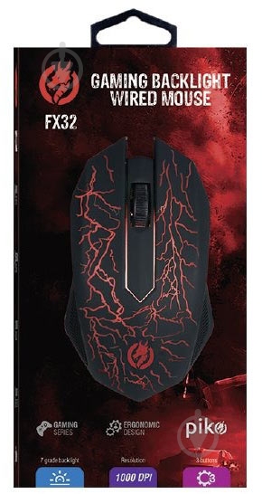 Мышь Piko FX32 USB - фото 2
