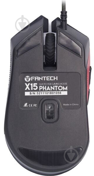 Мышь Fantech Phantom X15 (X15 PHANTOM/18575) - фото 3 Мышь Fantech Phantom X15 (X15 PHANTOM/18575) - фото 3