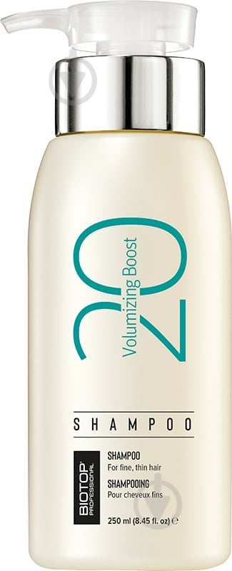 Шампунь BIOTOP 20 Volumizing Boos 250 мл - фото 1