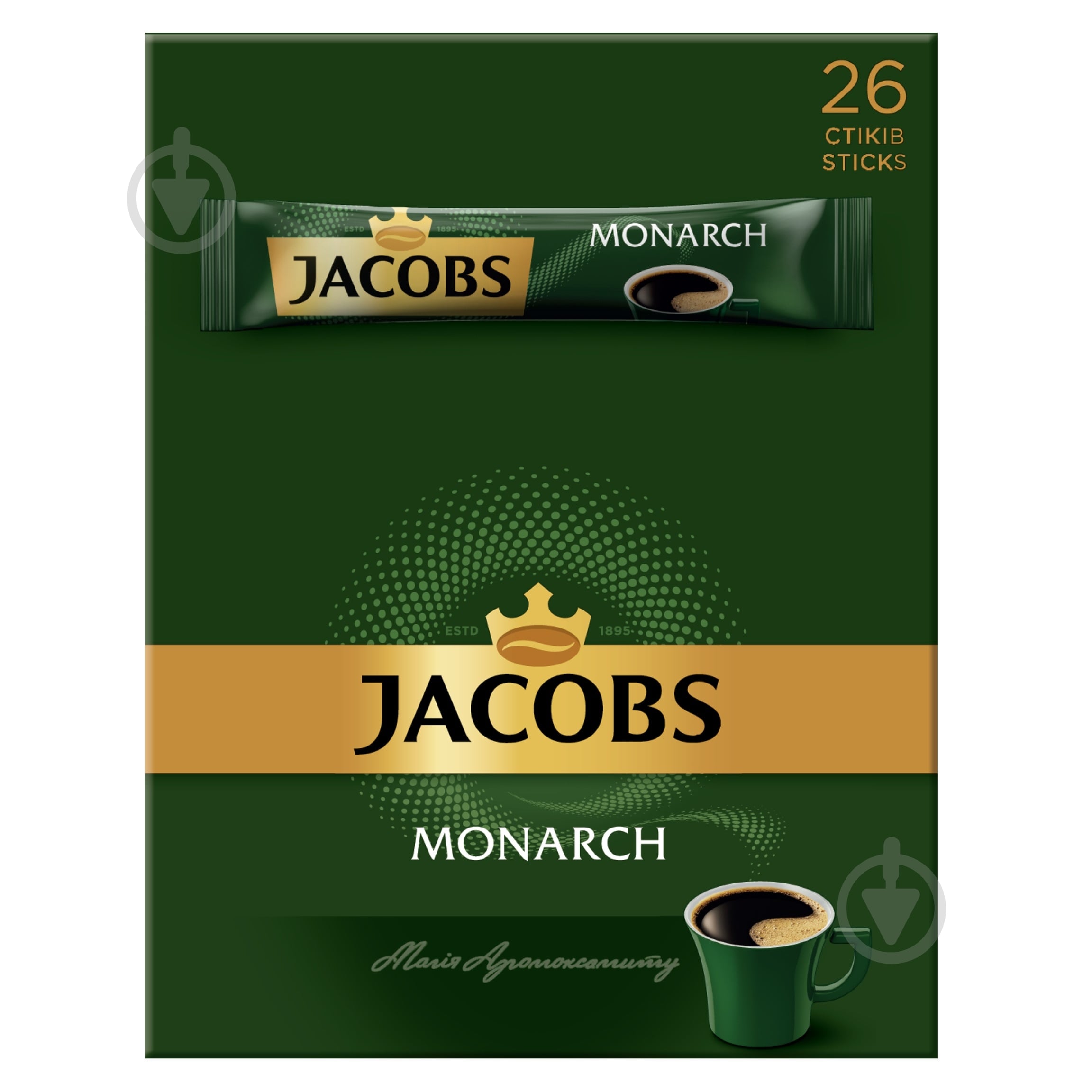Кофе растворимый Jacobs Monarch стик 1,8 г - фото 2