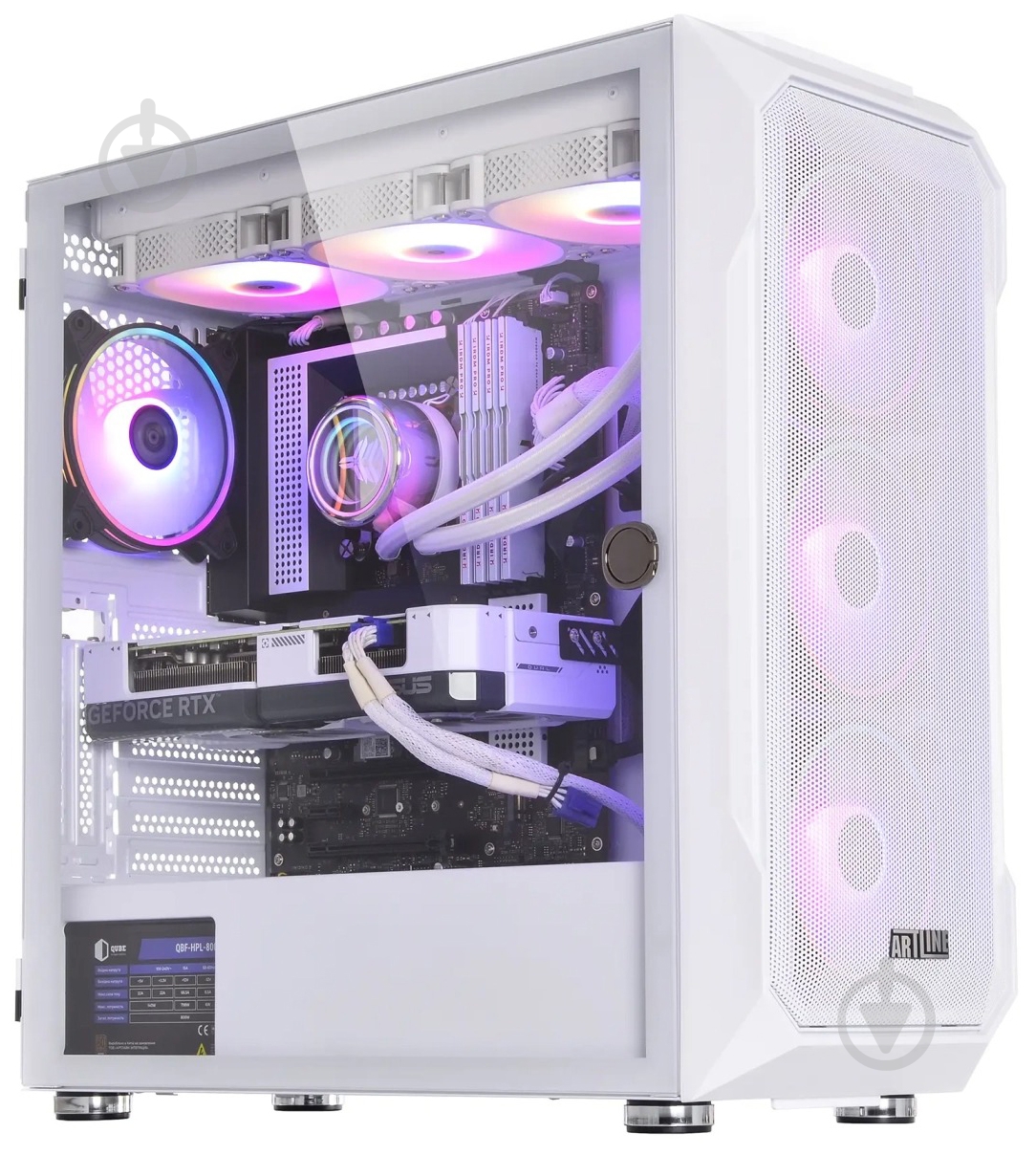 Комп'ютер Artline Gaming X83WHITE (X83Whitev30) white - фото 3