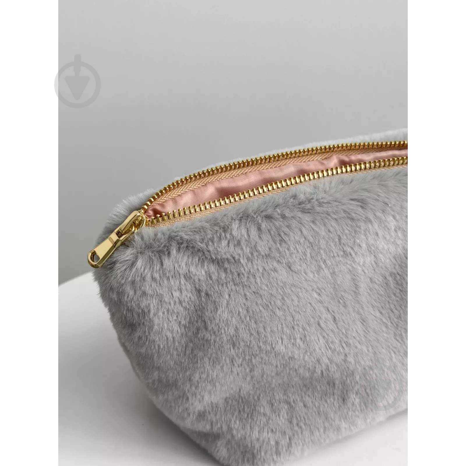 Косметичка MISO accessory средняя треугольная серая - фото 2 Косметичка MISO accessory средняя треугольная серая - фото 2