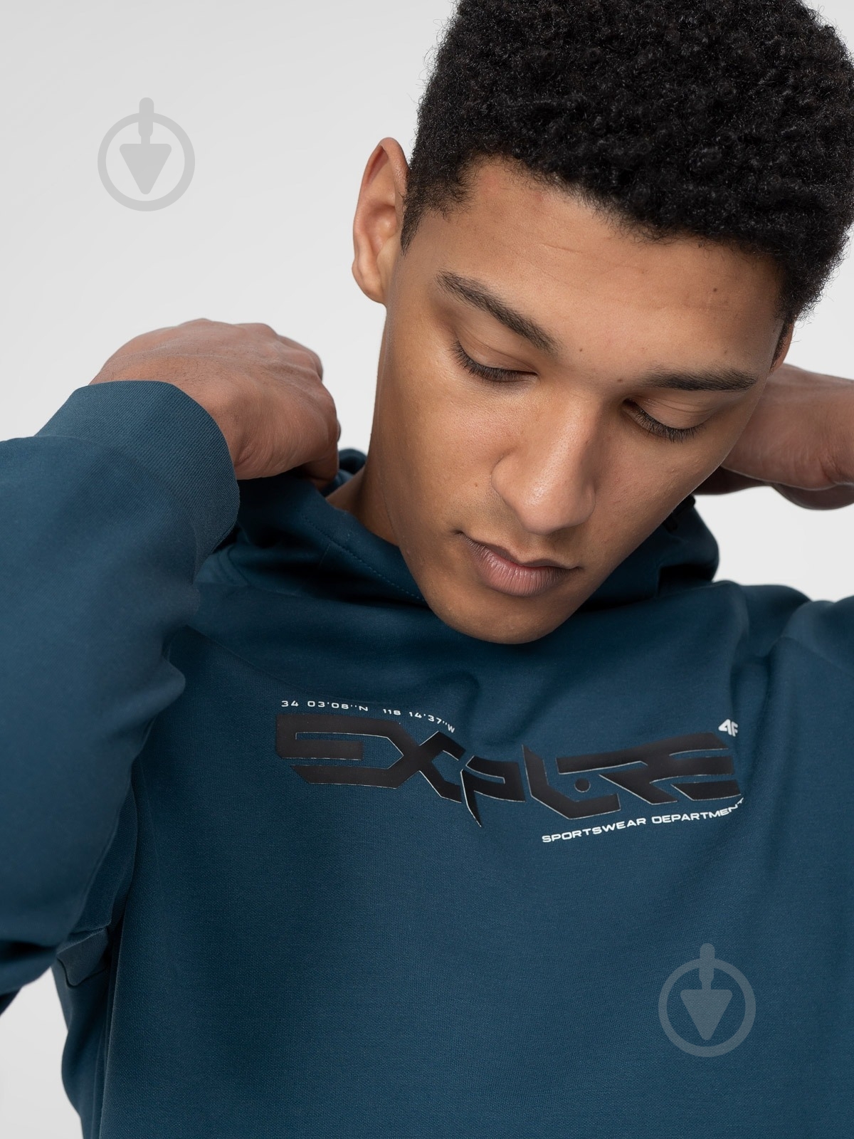 Джемпер 4F H4L22-BLM012-46S р.S синий - фото 5